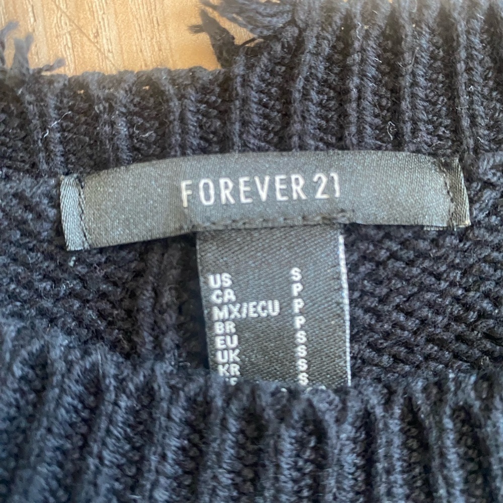 Forever 21 Ripped Style Sweater - Picture 7 of 8